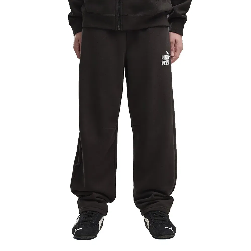 Детские спортивные брюки свободного кроя MID90s Relaxed Barrel Puma, Black