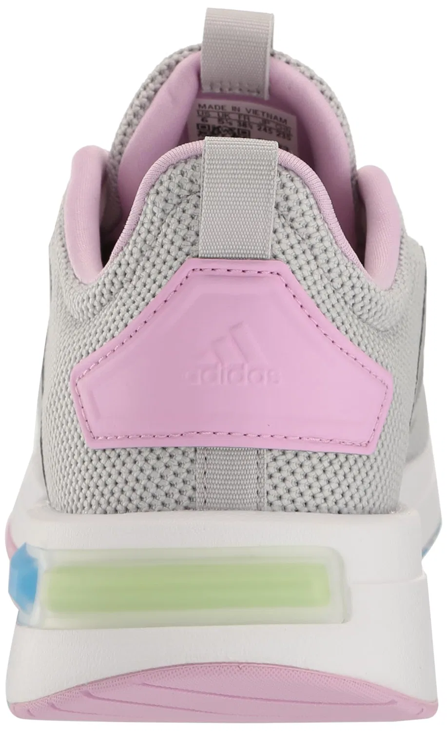 Детские кроссовки Racer Tr23 Adidas, Grey Silver Metallic Bliss Lilac — фото 3