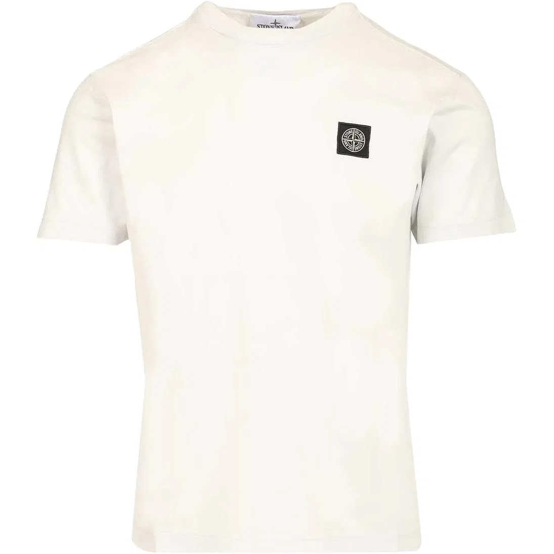 Мужская футболка с логотипом Stone Island, Белый