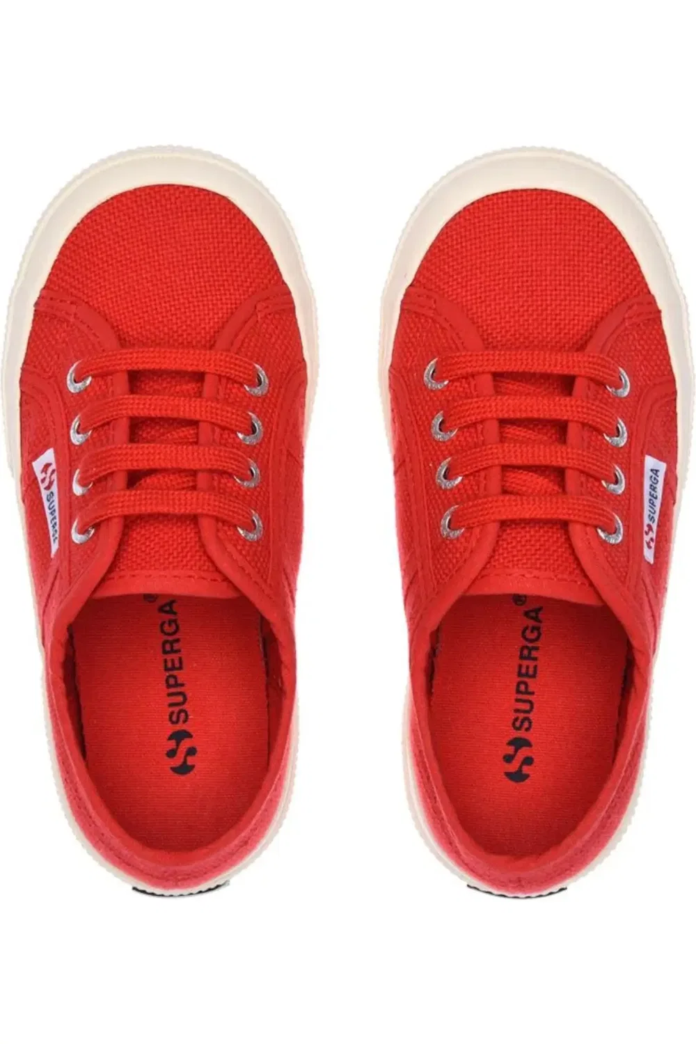 Кроссовки детские классические 2750 Superga, красный — фото 4