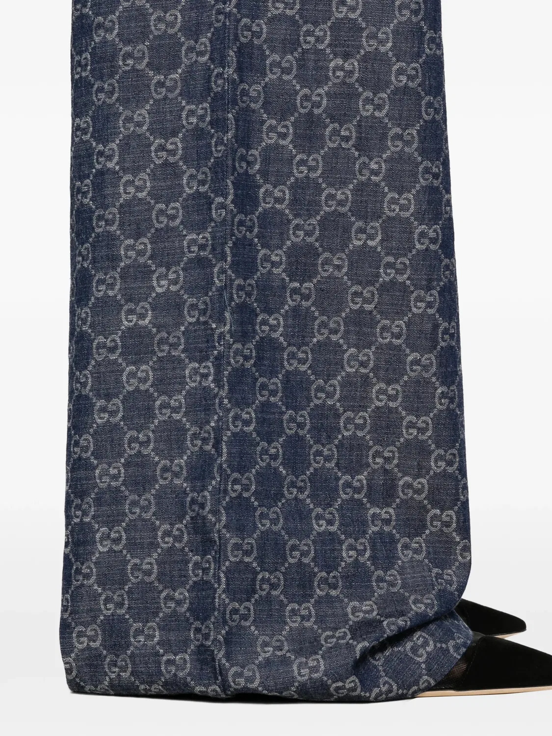 Джинсы GG Supreme синие Gucci, синий — фото 2