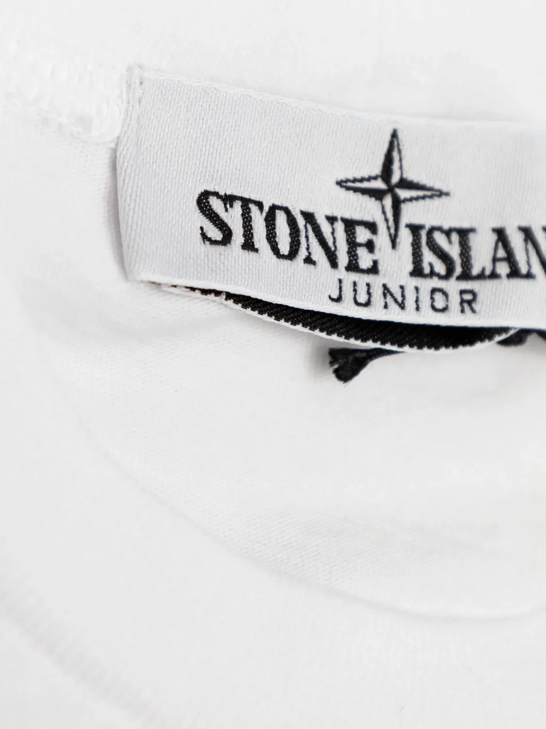 Футболка с нашивкой-логотипом Stone Island, белый — фото 4