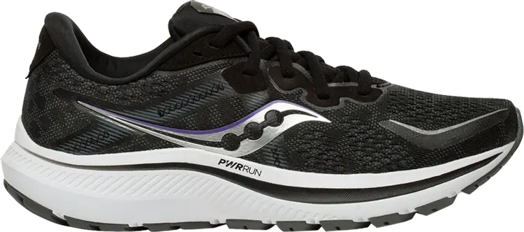 

Кроссовки Saucony Wmns Omni 20 Black White, черный