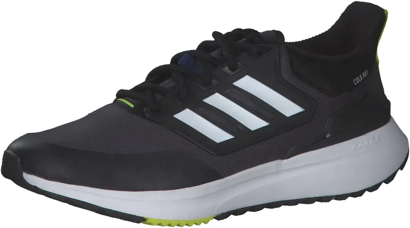 Мужские беговые кроссовки Adidas Eq21 Run Cold.rdy, цвет Carbon Core, черный и серый, три цвета