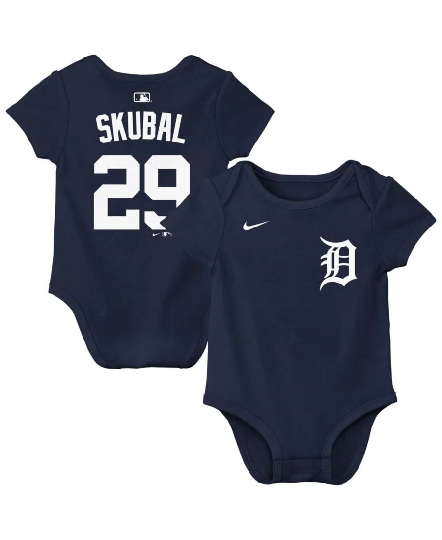 Боди с коротким рукавом с принтом Tarik Skubal Nike, Navy