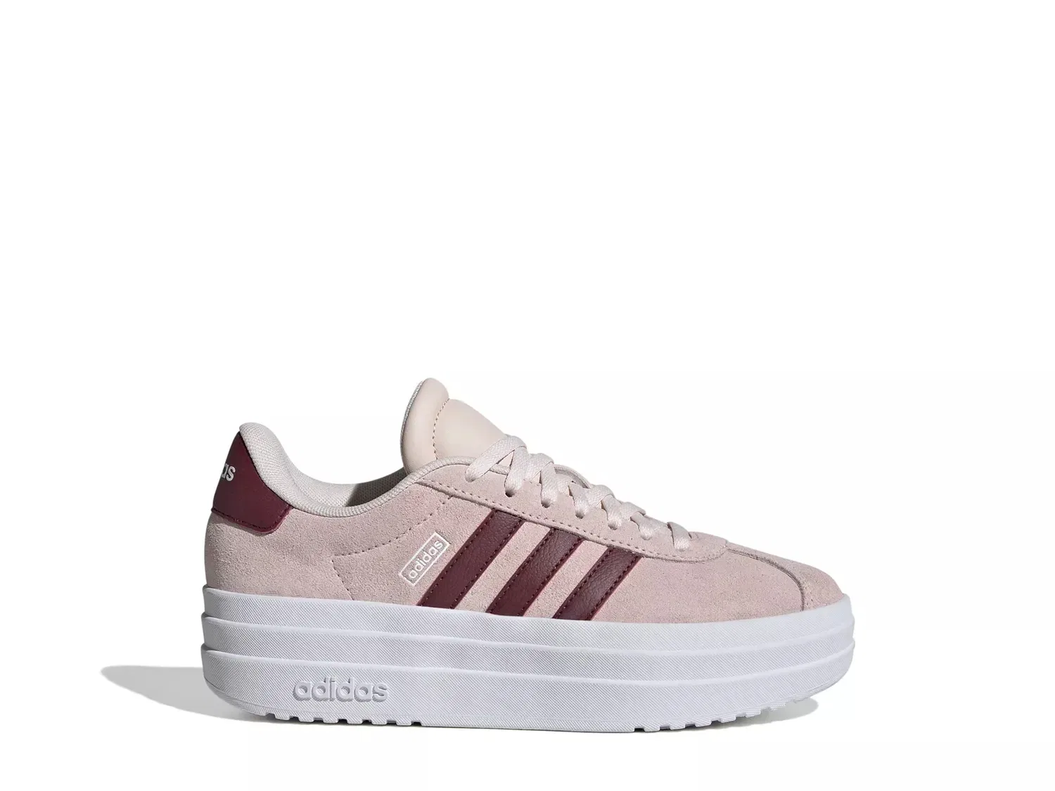 Кроссовки VL Court Bold Lifestyle, детские, adidas, светло-розовый — фото 3