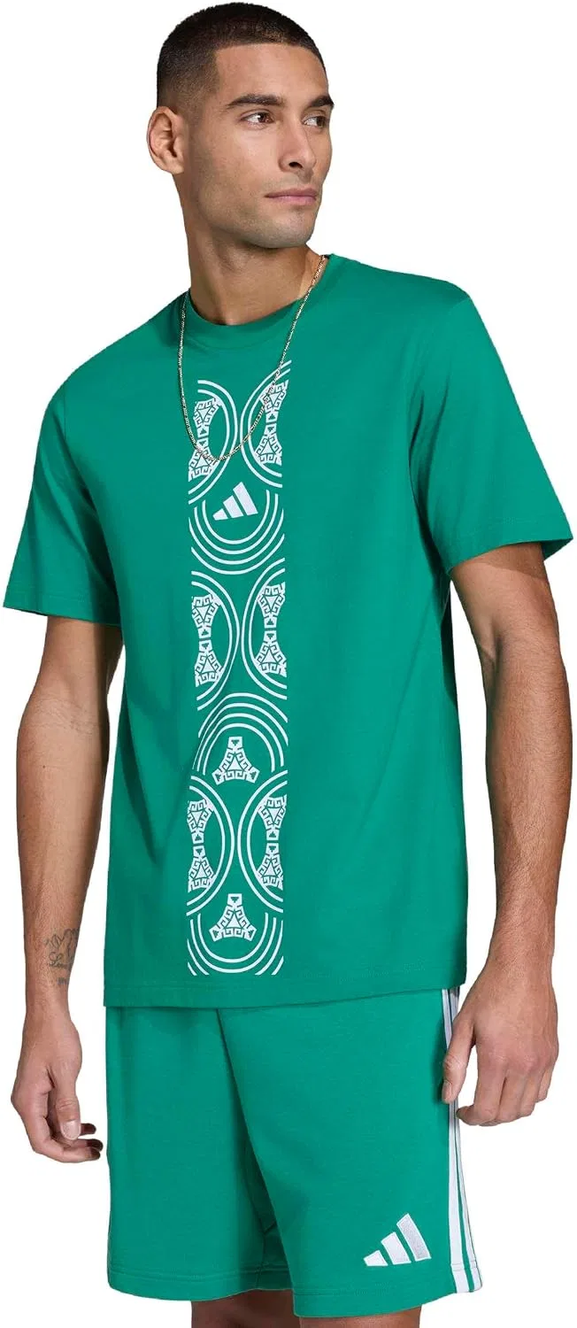 Мужская футболка сборная Мексики adidas, Bold Green/White/Mexico