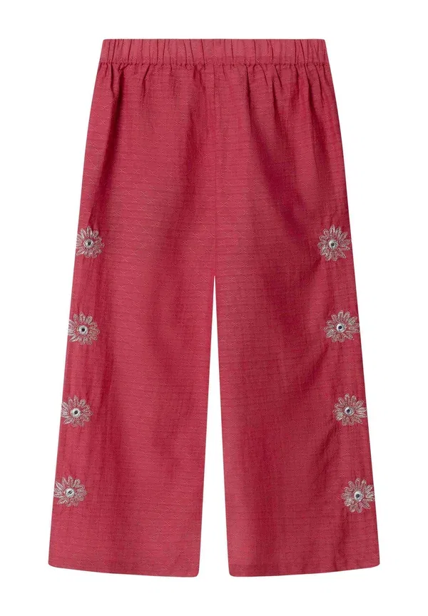 Брюки с эластичным поясом honour pants Pepe Jeans, Currant Red, красный — фото 2