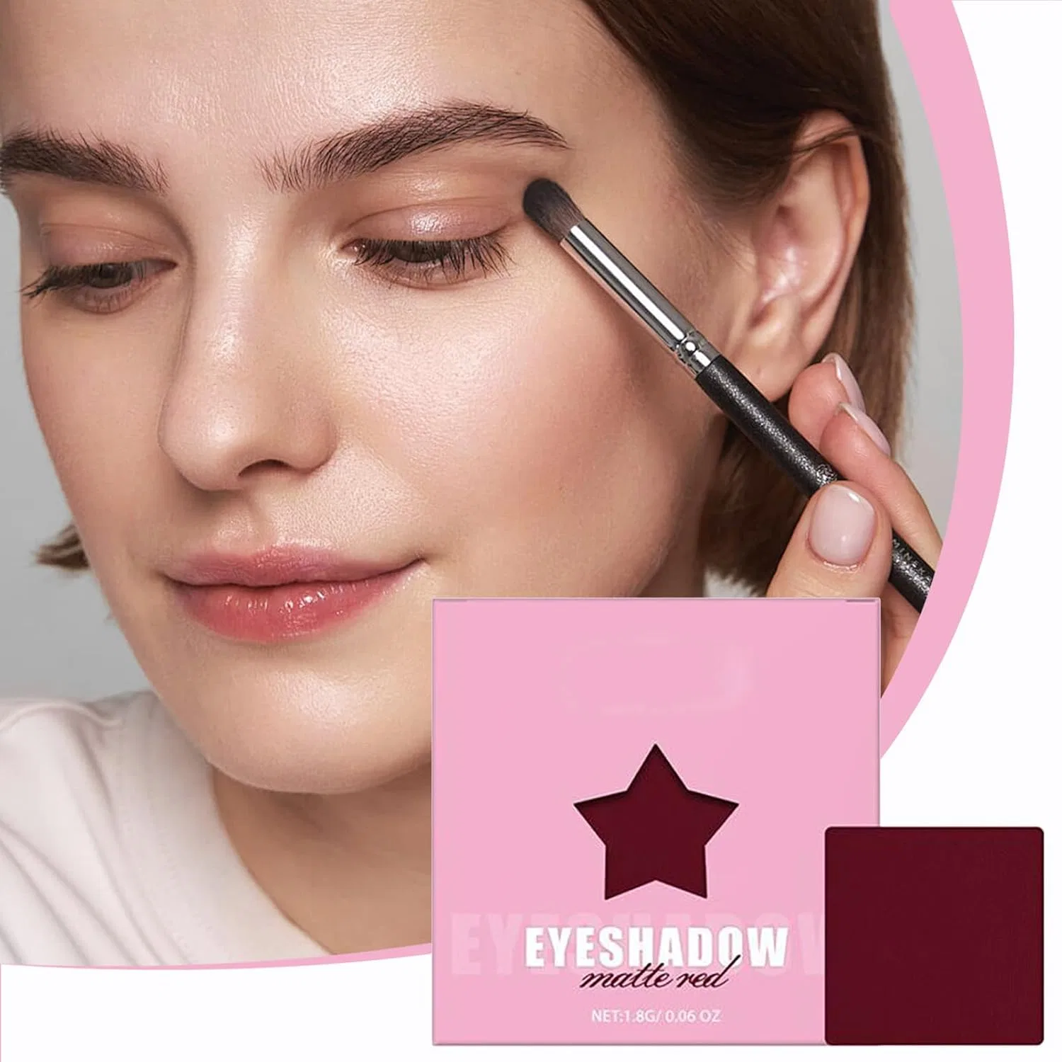 Палетка теней для век Wealthy Eyeshadow, Generisch, 1 шт, 1.5 г, Red — фото 2