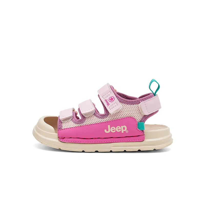 Детские сандалии для мальчиков с закрытым носком Jeep Explorer 2.0, Pink/Magenta