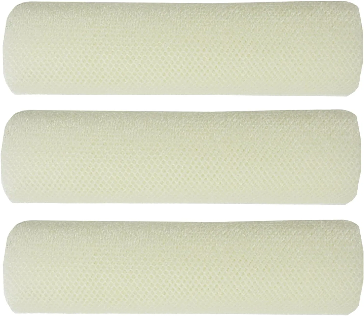 Мочалка для тела с длинной сеткой, Nylon, 3 штуки, Белый Generic