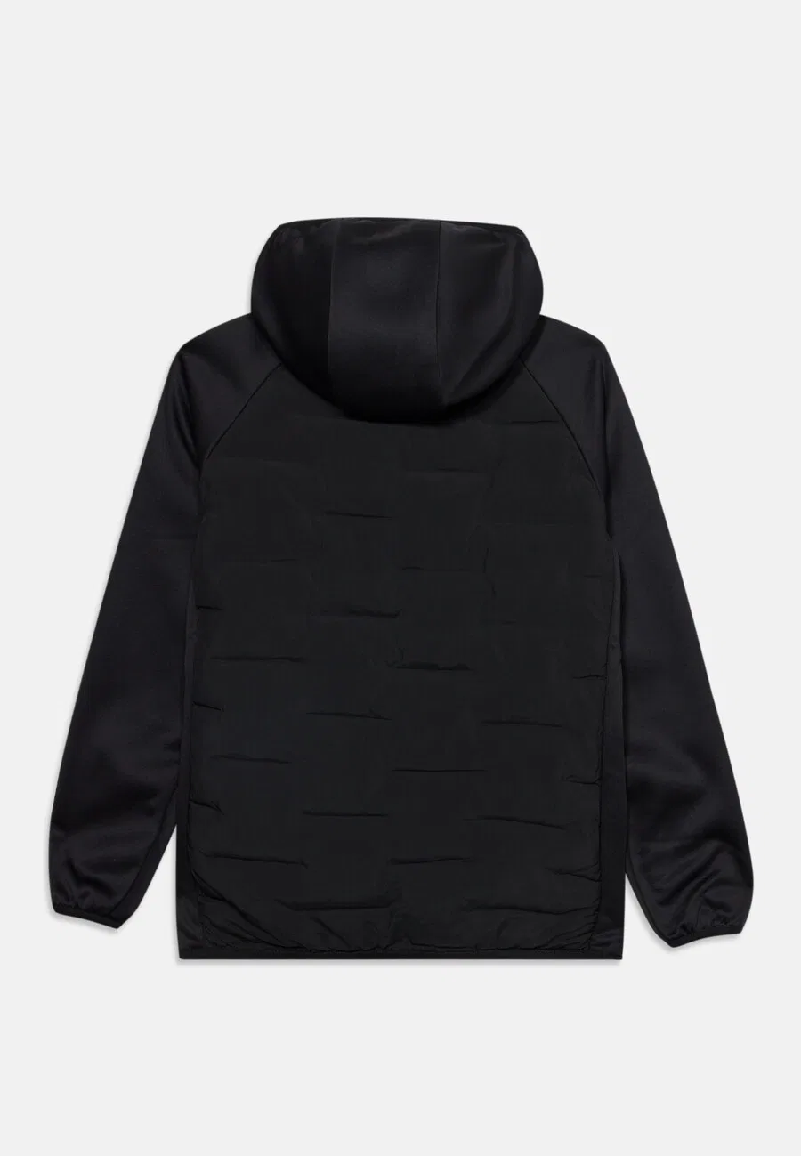 Детская межсезонная куртка Jack & Jones Junior 'JJEPERFECT' черного цвета — фото 2