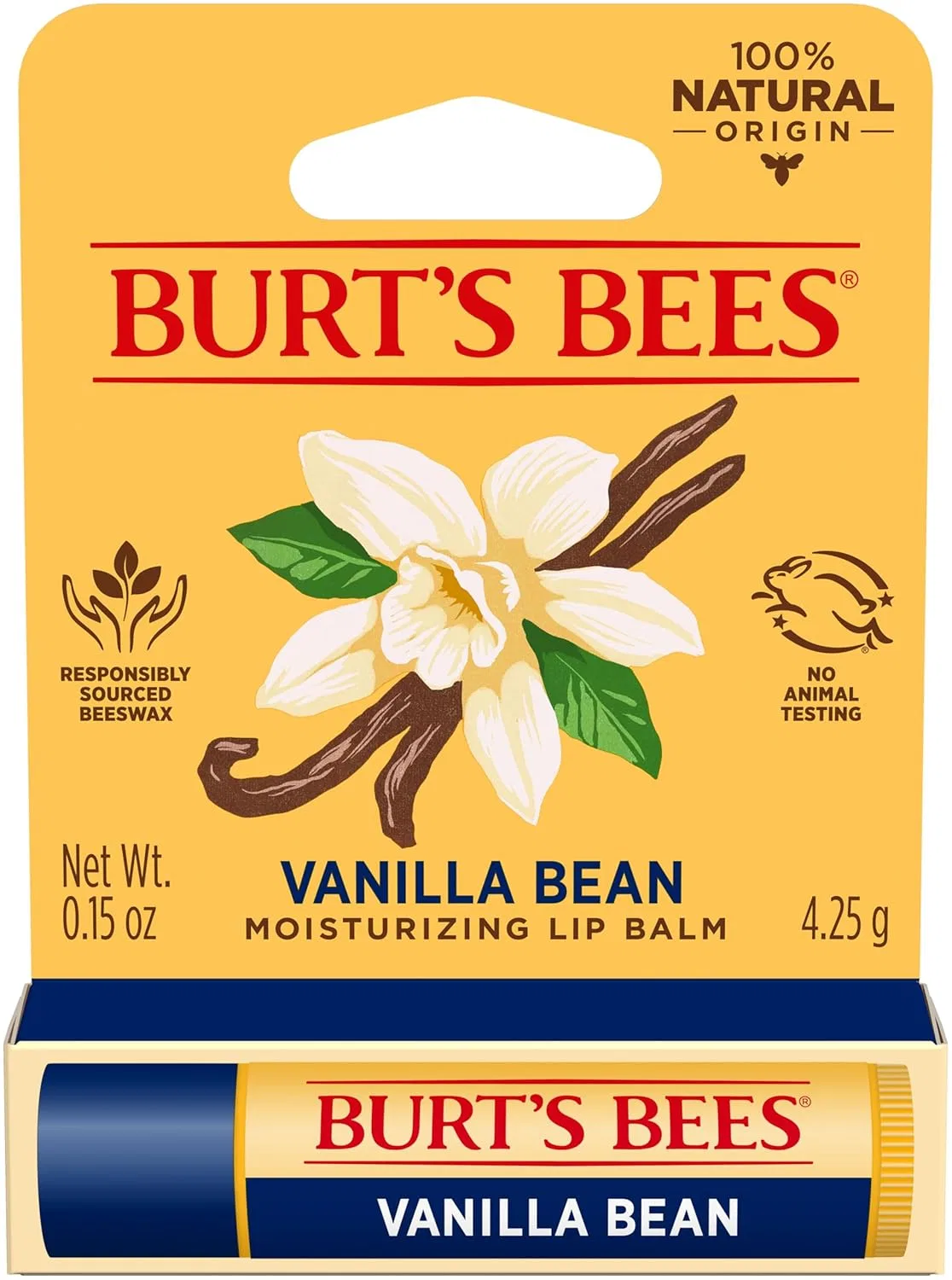 Натуральный увлажняющий бальзам для губ с огурцом и мятой от Burt's Bees Burt'S Bees