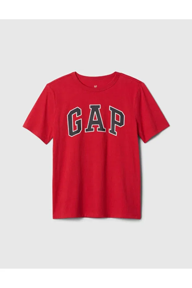 Детская футболка с графическим принтом, Gap, Red
