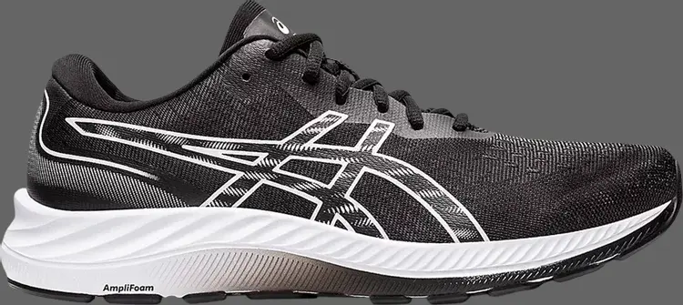 

Кроссовки gel excite 9 'black whtie' Asics, черный