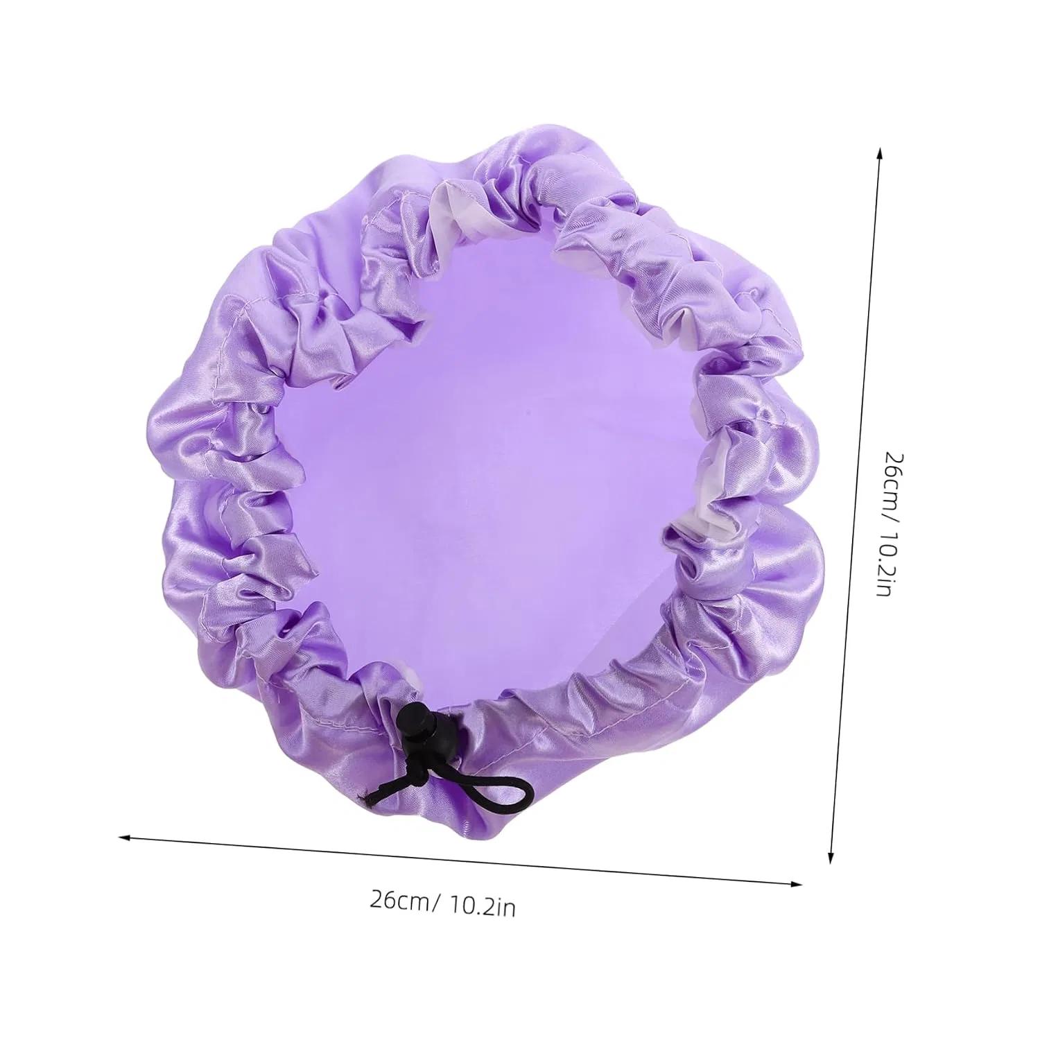Набор шапочек для душа Satin, Beavorty, 8 шт, 26x26 см, Lilax4Stk — фото 4