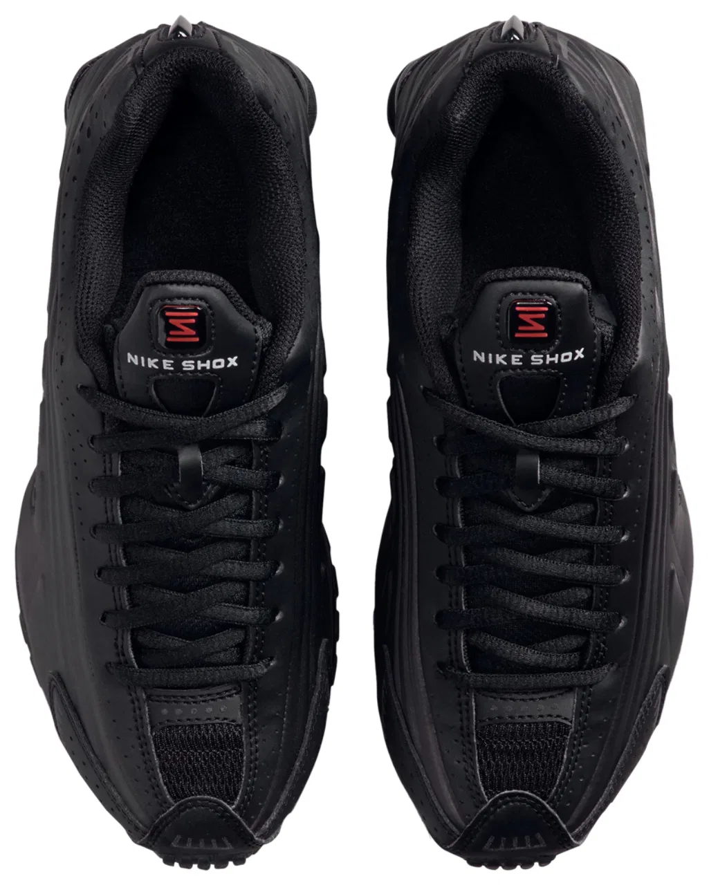 Детские кроссовки для мальчиков Nike Shox R4, Black/Black — фото 4