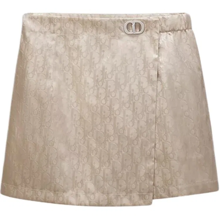 Женская повседневная юбка короткая бежевая DIOR, Beige