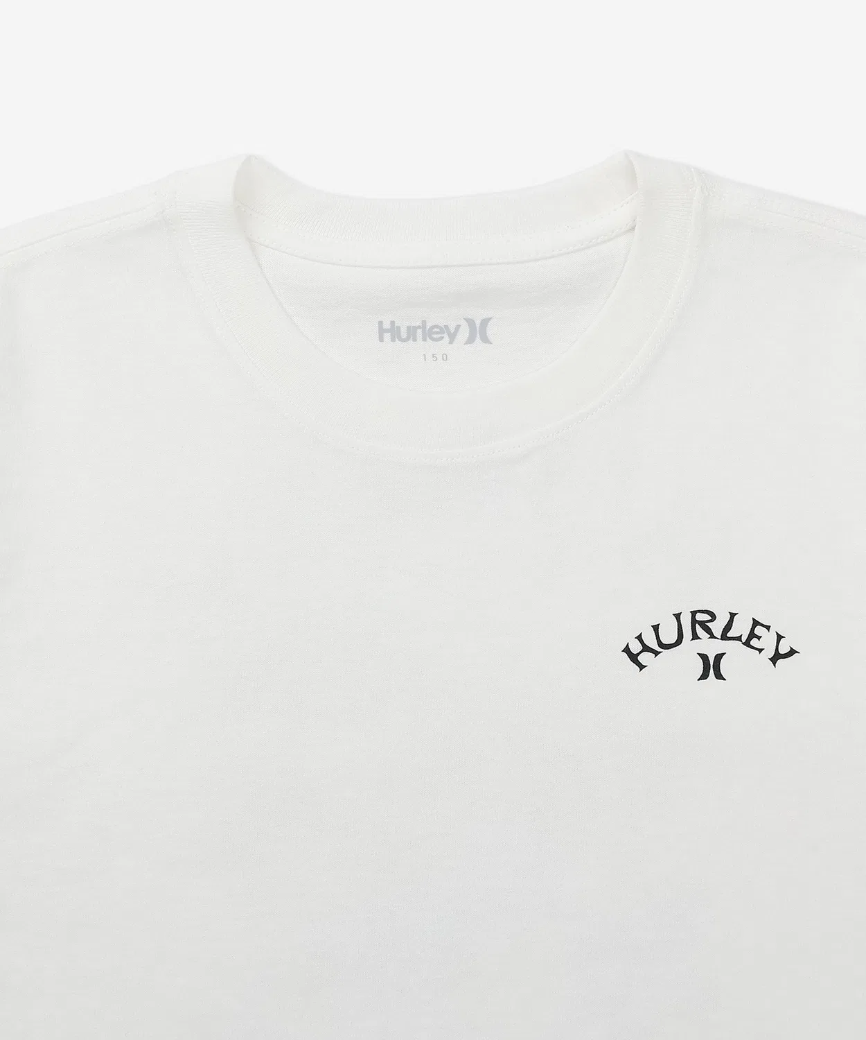 Детская футболка с принтом FROM H TO H OVERSIZED SHORTSLEEVE TEE Hurley, Black — фото 3