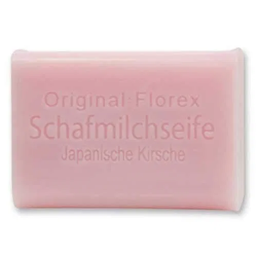 Мыло Florex Schafmilchseifen с овечьим молоком, 100 г, Japanese Cherry