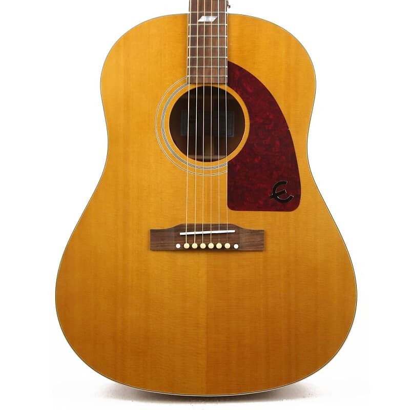 

Epiphone Masterbilt Texan — античный натуральный состаренный глянец