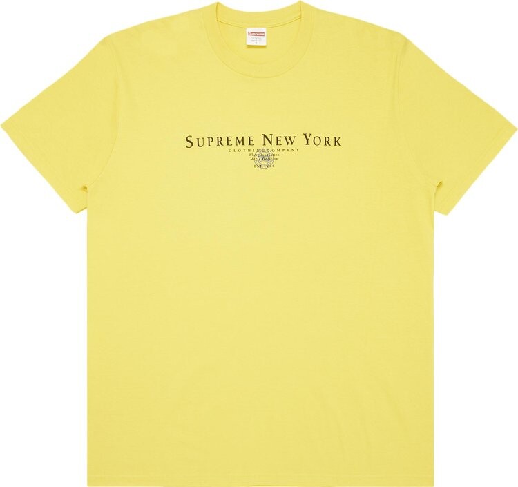 

Футболка Supreme Tradition Tee 'Yellow', желтый