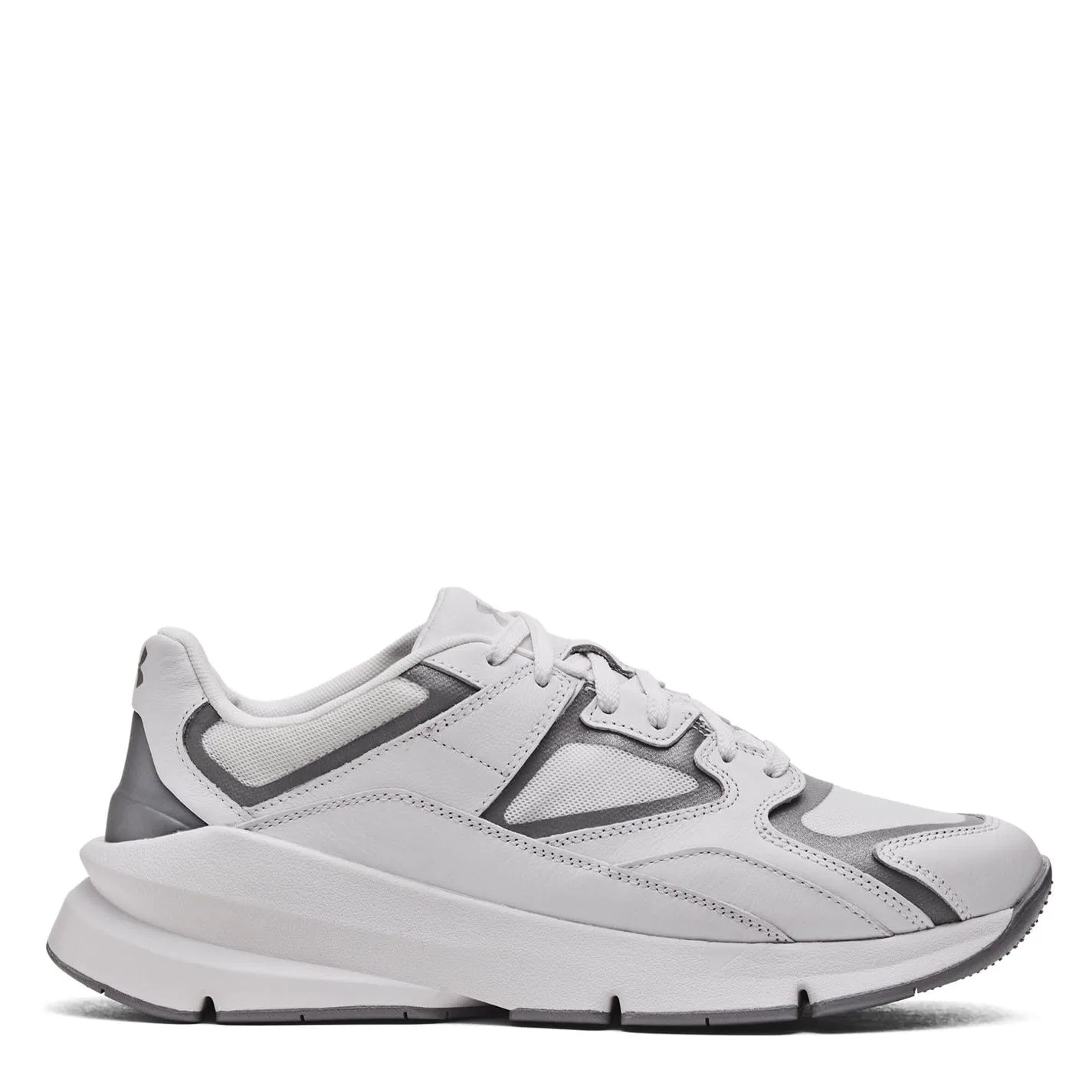 Детские кроссовки для мальчиков с кожаным верхом Forge 96 Under Armour, White White Reflective