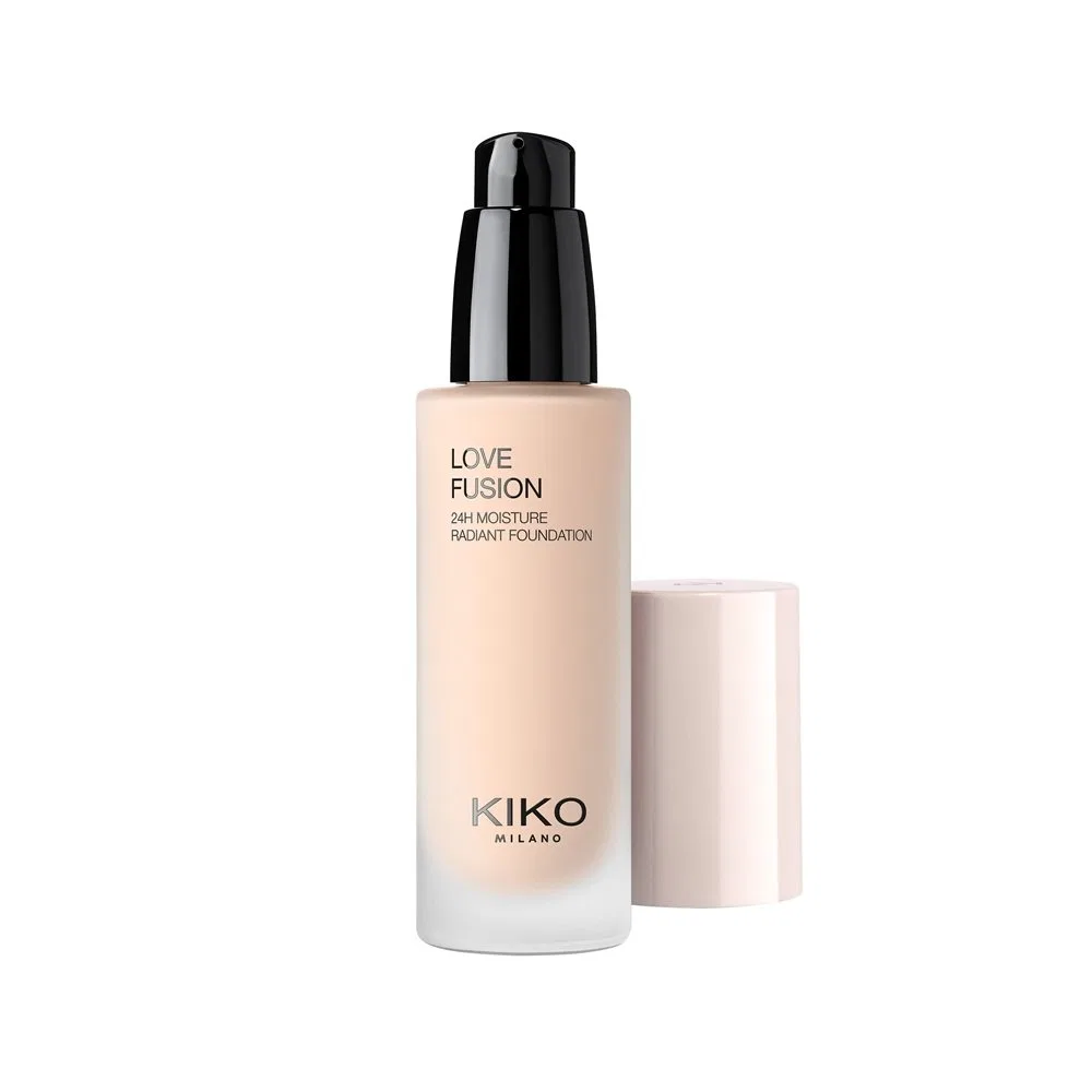 Тональный крем 30 мл с увлажняющим эффектом Love Fusion Warm Gold KIKO Milano