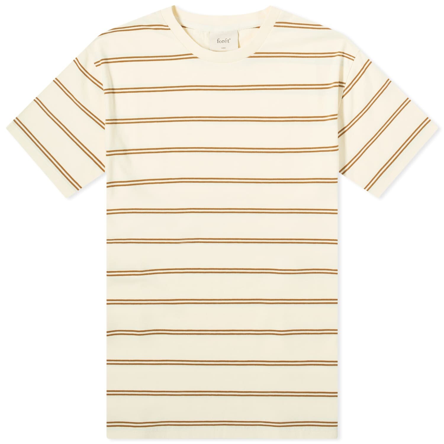 

Футболка Foret Ferry Stripe, кремовый, Бежевый, Футболка Foret Ferry Stripe, кремовый