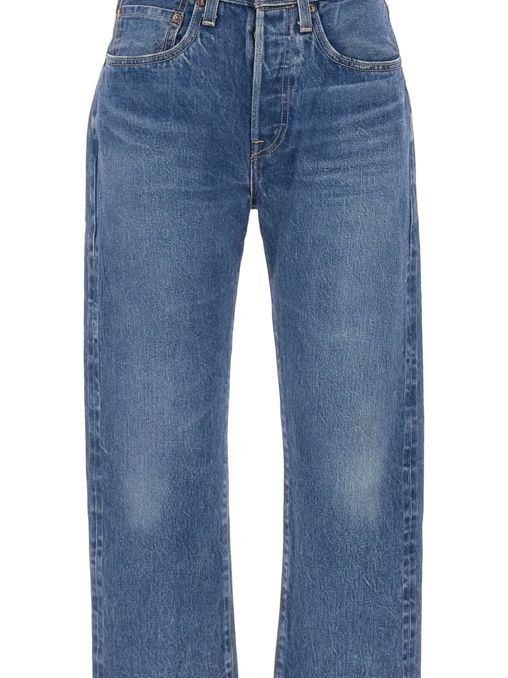 Джинсы 501 прямого кроя 70-х годов Levi's, синий — фото 4