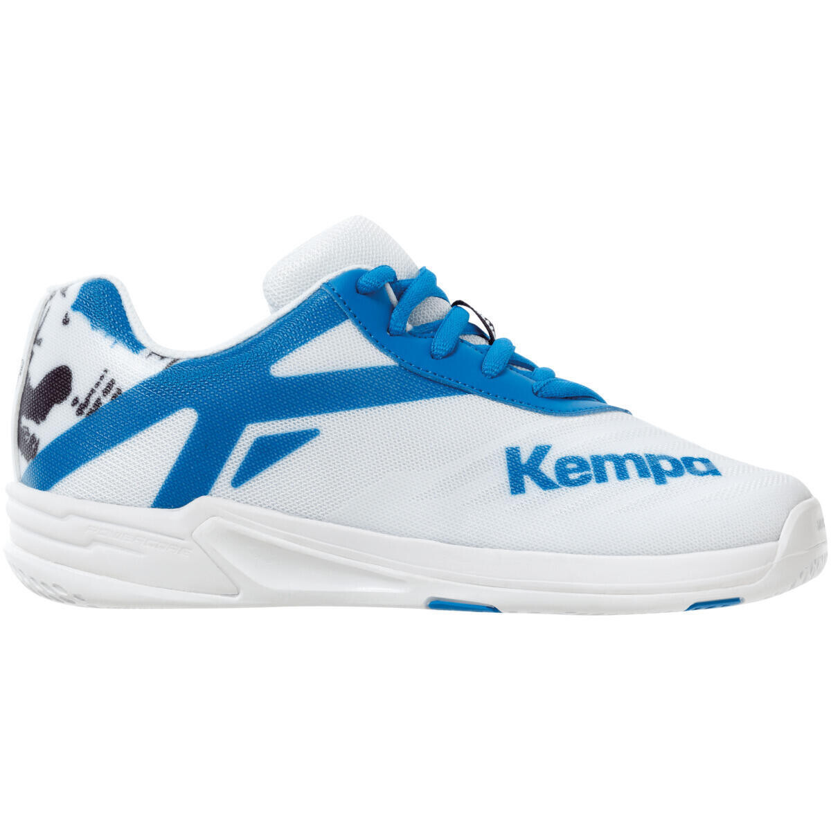 

Детская домашняя обувь Kempa Wing 2.0 Back2Colour, белый/синий