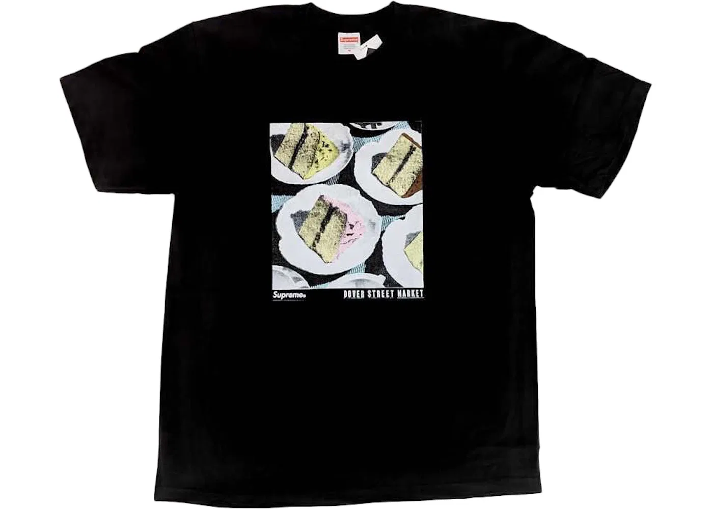 Мужская футболка Supreme Cake Tee Supreme, Black