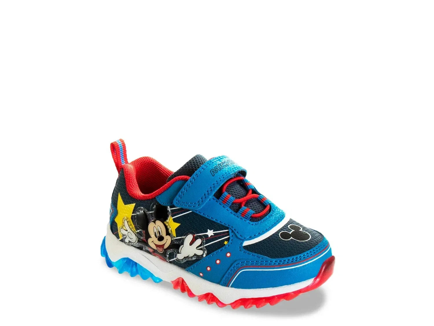 Кроссовки с подсветкой Mickey Mouse Fashion, Disney, синие
