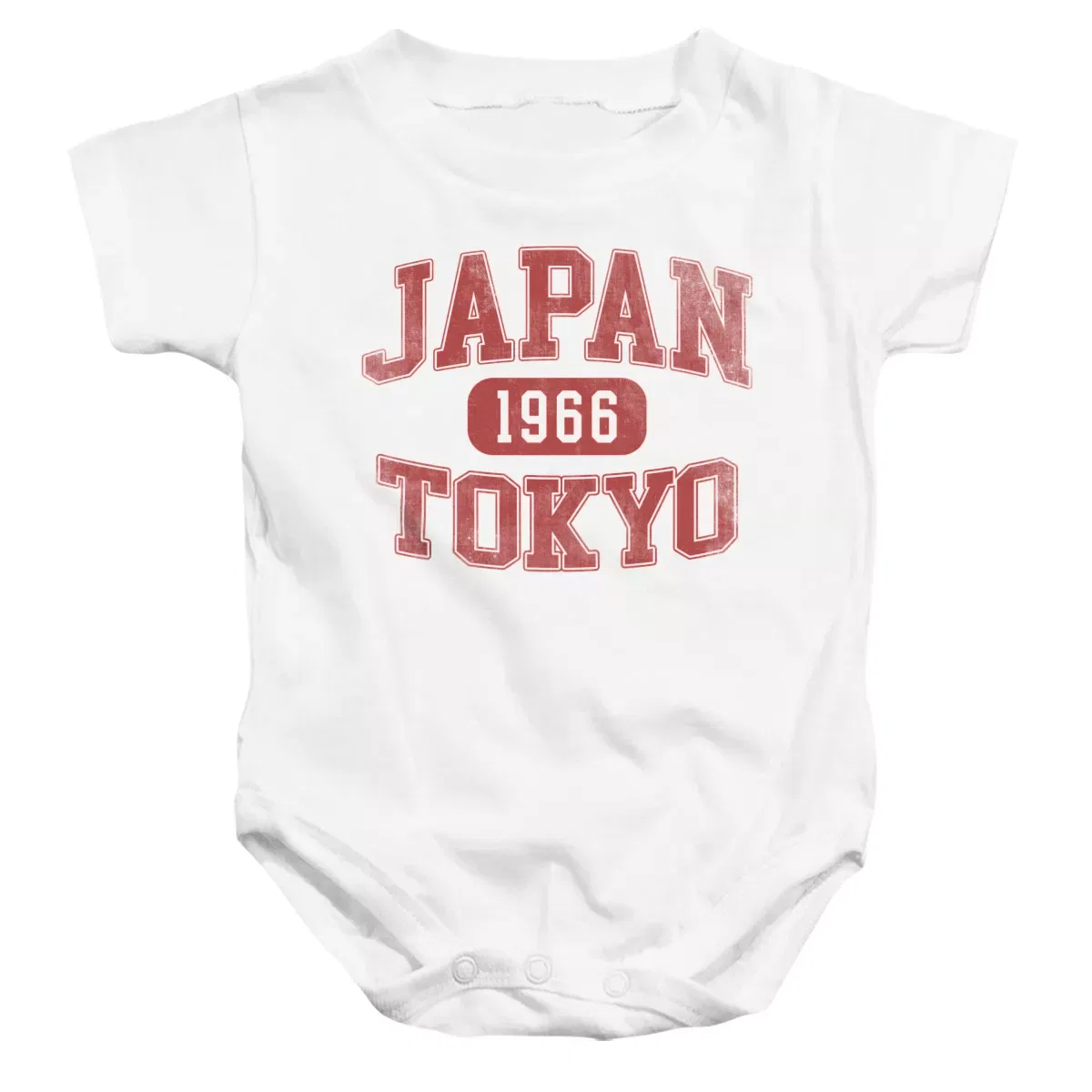 Детское боди с коротким рукавом Tokyo Japan 1966 LOGOVISION, White