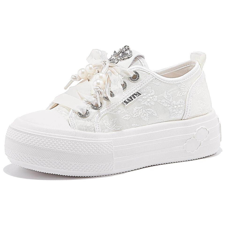 

Кеды, скейтборд обувь женская низкая Safiya, черный