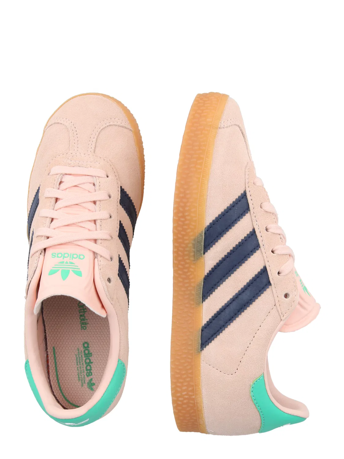 Кроссовки Adidas Originals GAZELLE в розовом цвете — фото 2