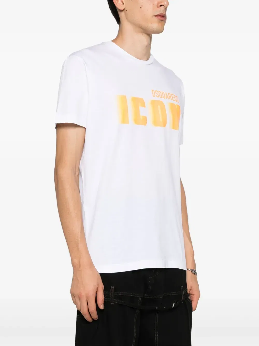 Футболка с принтом Icon Blur Dsquared2, белый — фото 3