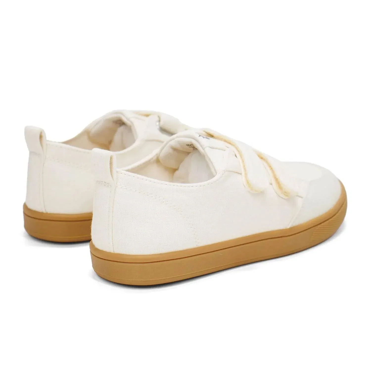 Детские кроссовки для девочек на липучках Urban Sole Casual Sneaker Old Soles, Natural — фото 4