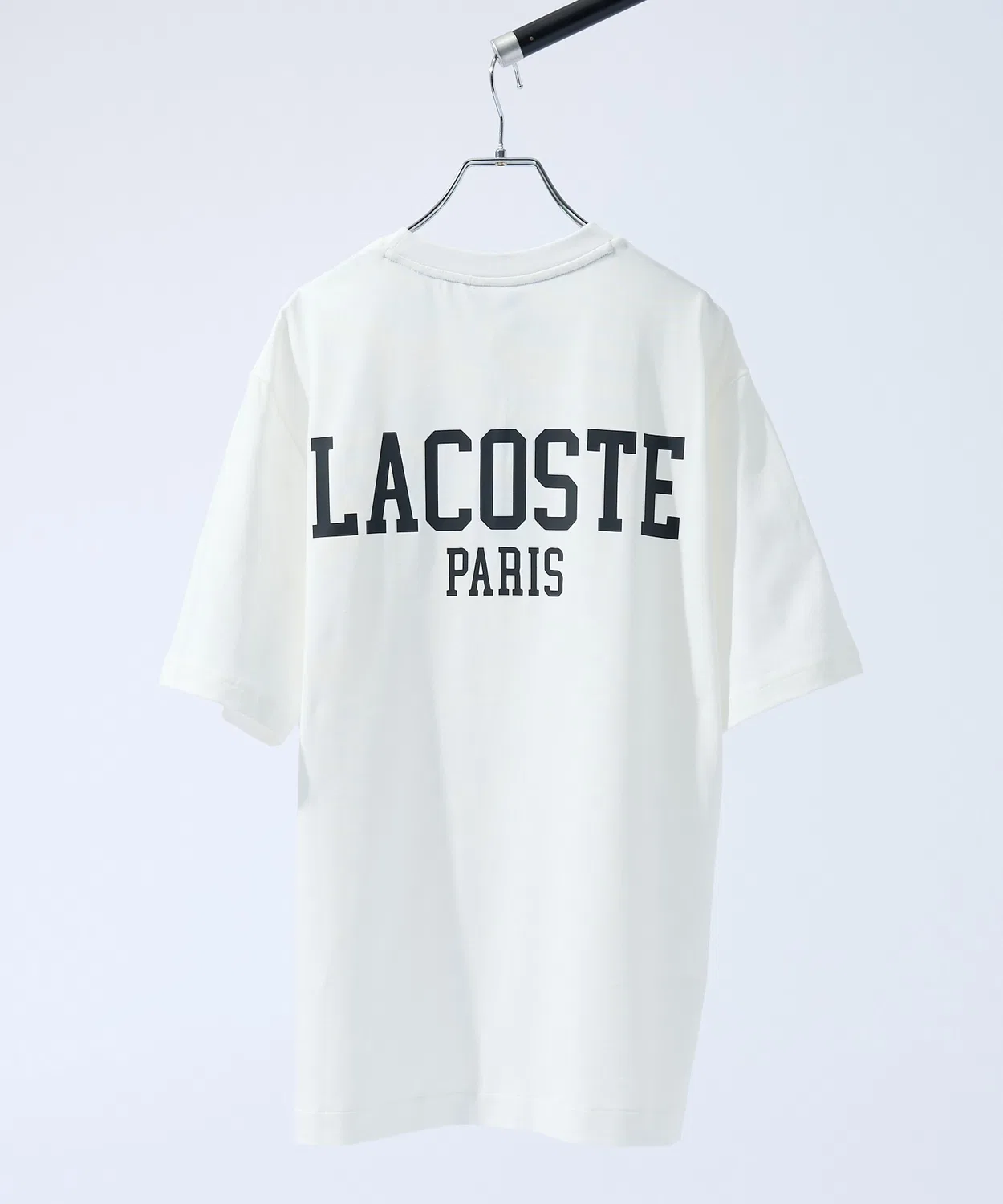 Футболка с длинным рукавомс принтом LACOSTE, Белый
