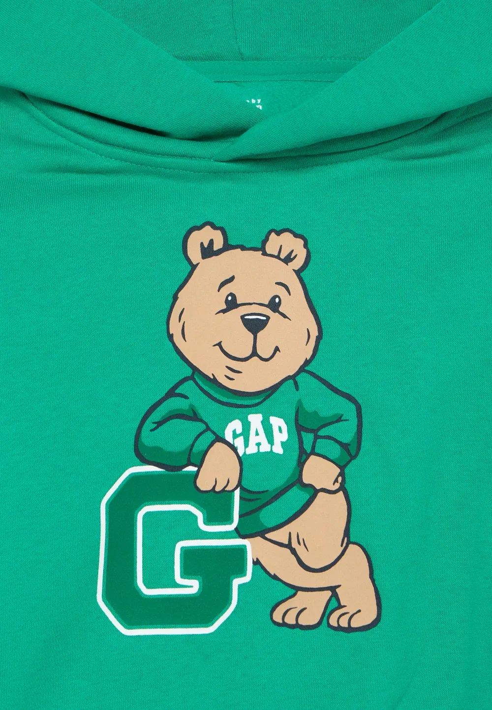 Худи с изображением иконки Брэннана - худи Gap, Deluxe Green — фото 4