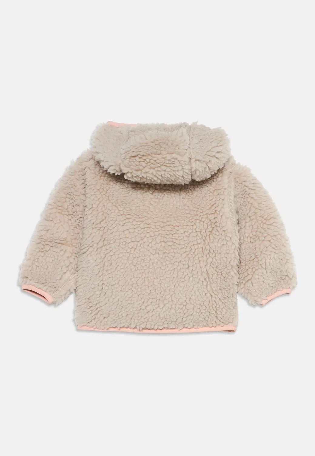 Ретро худи унисекс - куртка для активного отдыха Patagonia, Natural/Sunlit Pink — фото 2