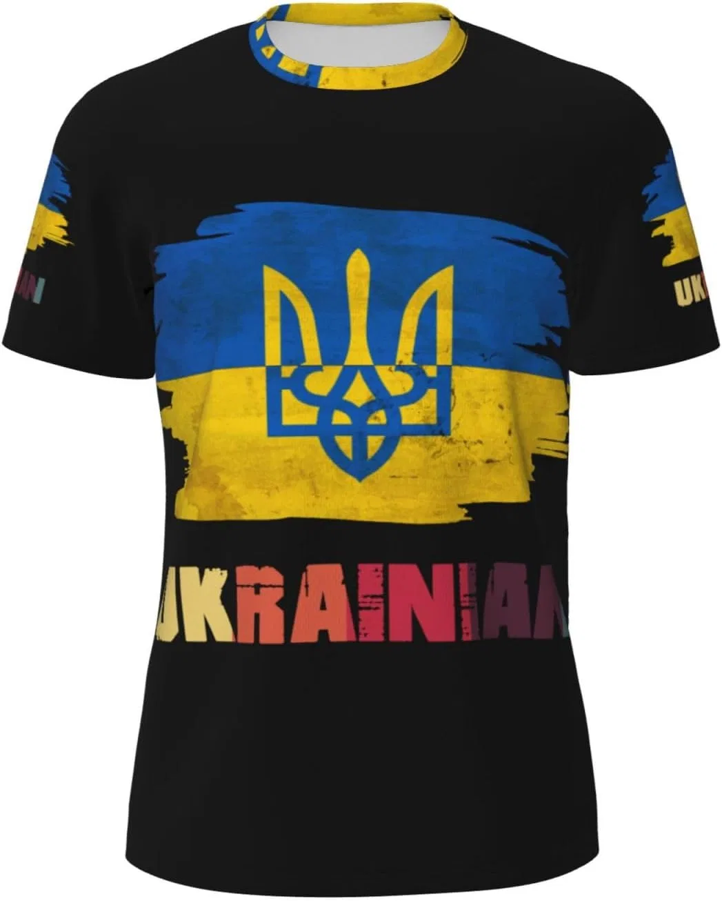 Мужская быстросохнущая футболка Regular Fit, Black