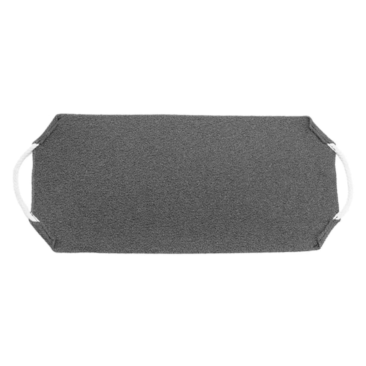 Мочалка для душа с длинной лентой, FOMIYES, набор 5 шт, 45x20 см, Dark Grey — фото 2