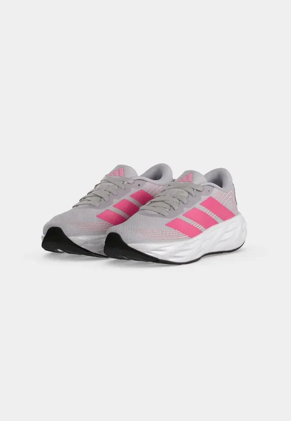 Кроссовки Galaxy 8 j унисекс для бега по шоссе Adidas Performance, розовый/серый — фото 3
