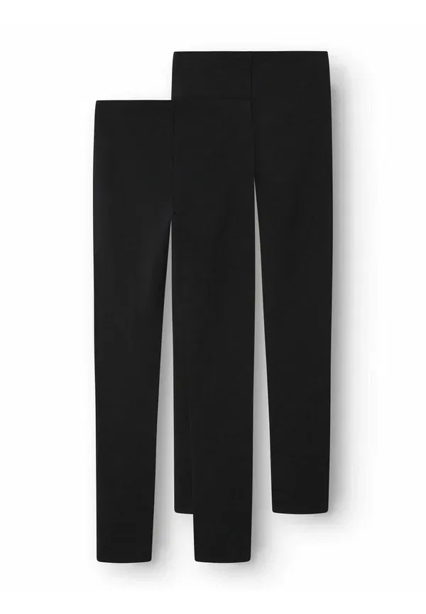 Комплект из 2 пар леггинсов с эластичным поясом Leggings 2 pack brushed Two Soon, черный — фото 4