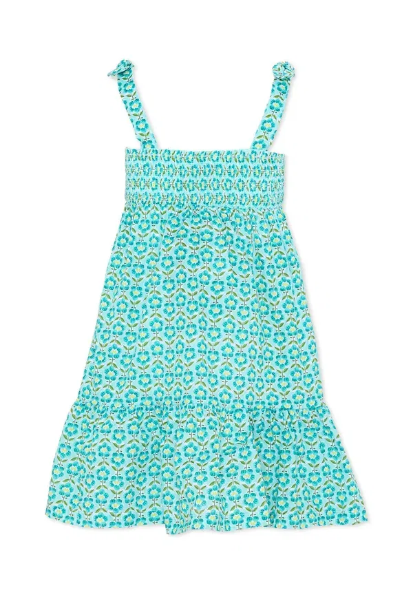 Платье хлопковое Day dress Mayoral, Light blue, светло-голубой — фото 4