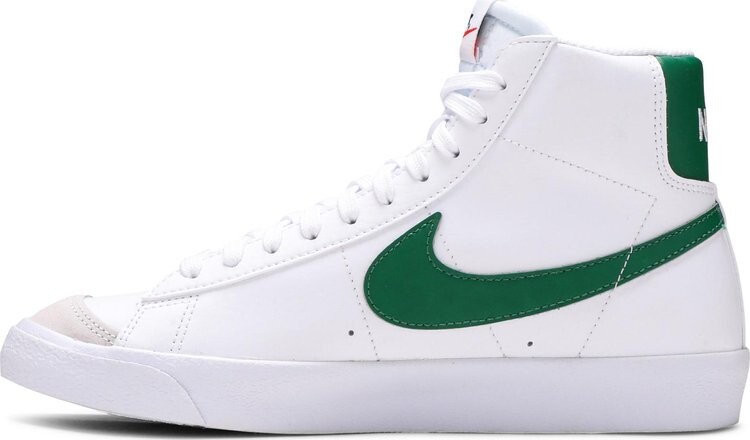 Кроссовки Nike Blazer Mid '77 GS 'White Pine Green', белый — фото 4
