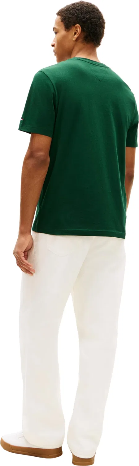 Мужская футболка с принтом Art Tommy Hilfiger, Green (Nocturnal Green) — фото 2