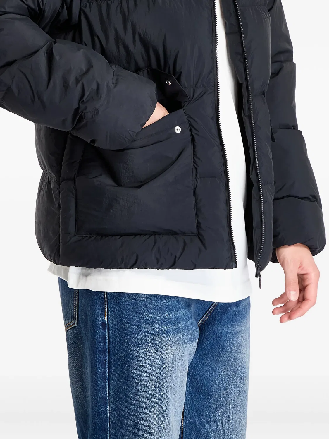 Куртка-пуховик Adidas Originals Pocket, черный — фото 2