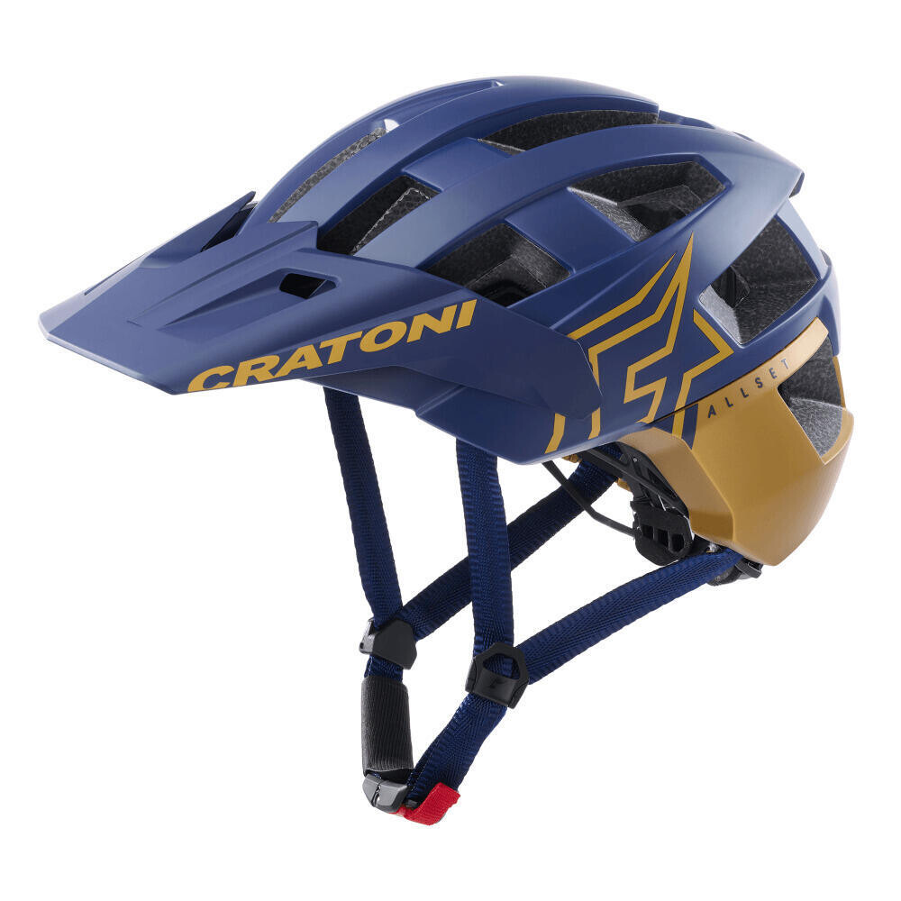 

Шлем CRATONI MTB AllSet Pro синий/золотой матовый, синий